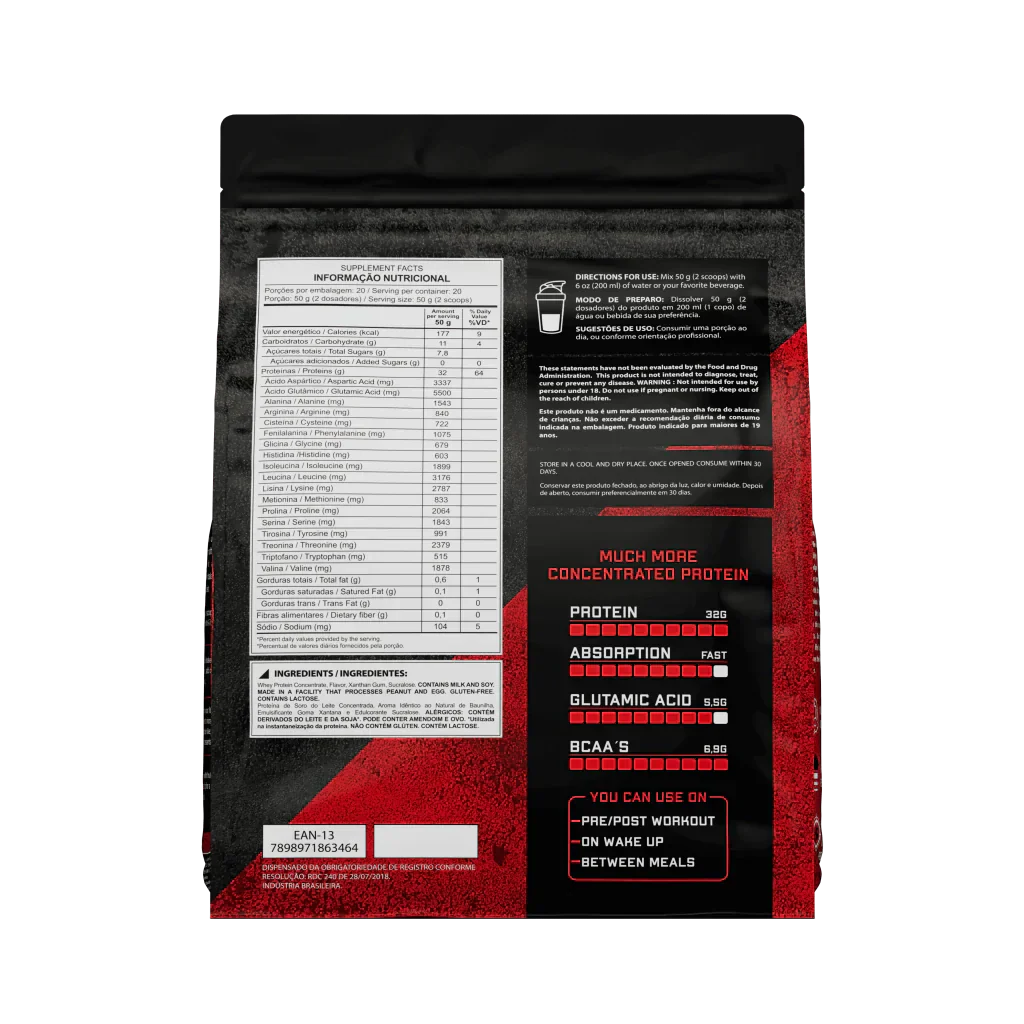 Whey Protein Concentrado 1KG - Dark Lab